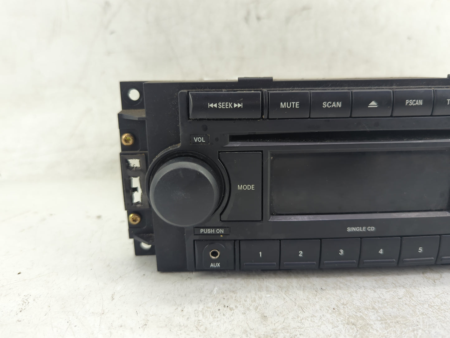 2005-2007 Chrysler 300 Radio AM FM Cd Player Receiver Replacement P/N:P05064173AG Fits Fits 2004 2005 2006 2007 2008 2009 20