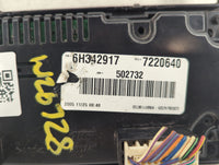 2005-2007 Chrysler 300 Climate Control Module Temperature AC/Heater Replacement P/N:7220640 502732 Fits Fits 2005 2006 2007 