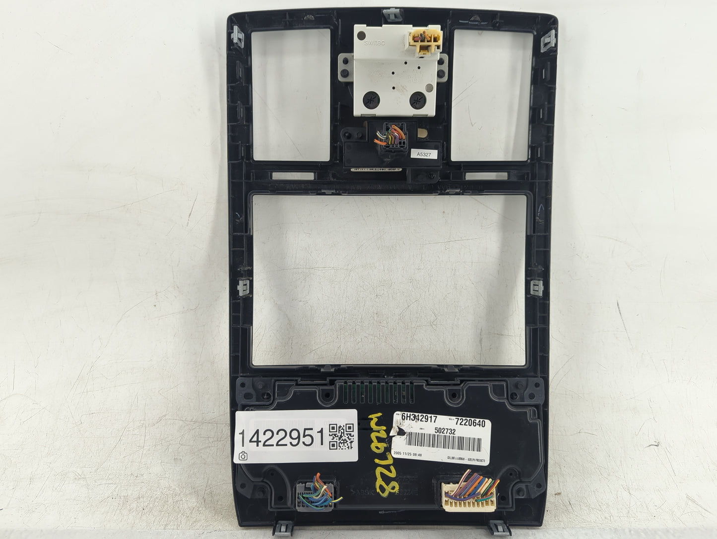 2005-2007 Chrysler 300 Climate Control Module Temperature AC/Heater Replacement P/N:7220640 502732 Fits Fits 2005 2006 2007 
