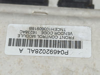 2006-2007 Chrysler 300 Fusebox Fuse Box Panel Relay Module P/N:P04692028AL 16238AC, TNCEH103609188, 04727370AA Fits Fits 200
