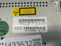 2005-2007 Chrysler 300 Radio AM FM Cd Player Receiver Replacement P/N:P05064171AF Fits Fits 2005 2006 2007 2008 2009 OEM Use