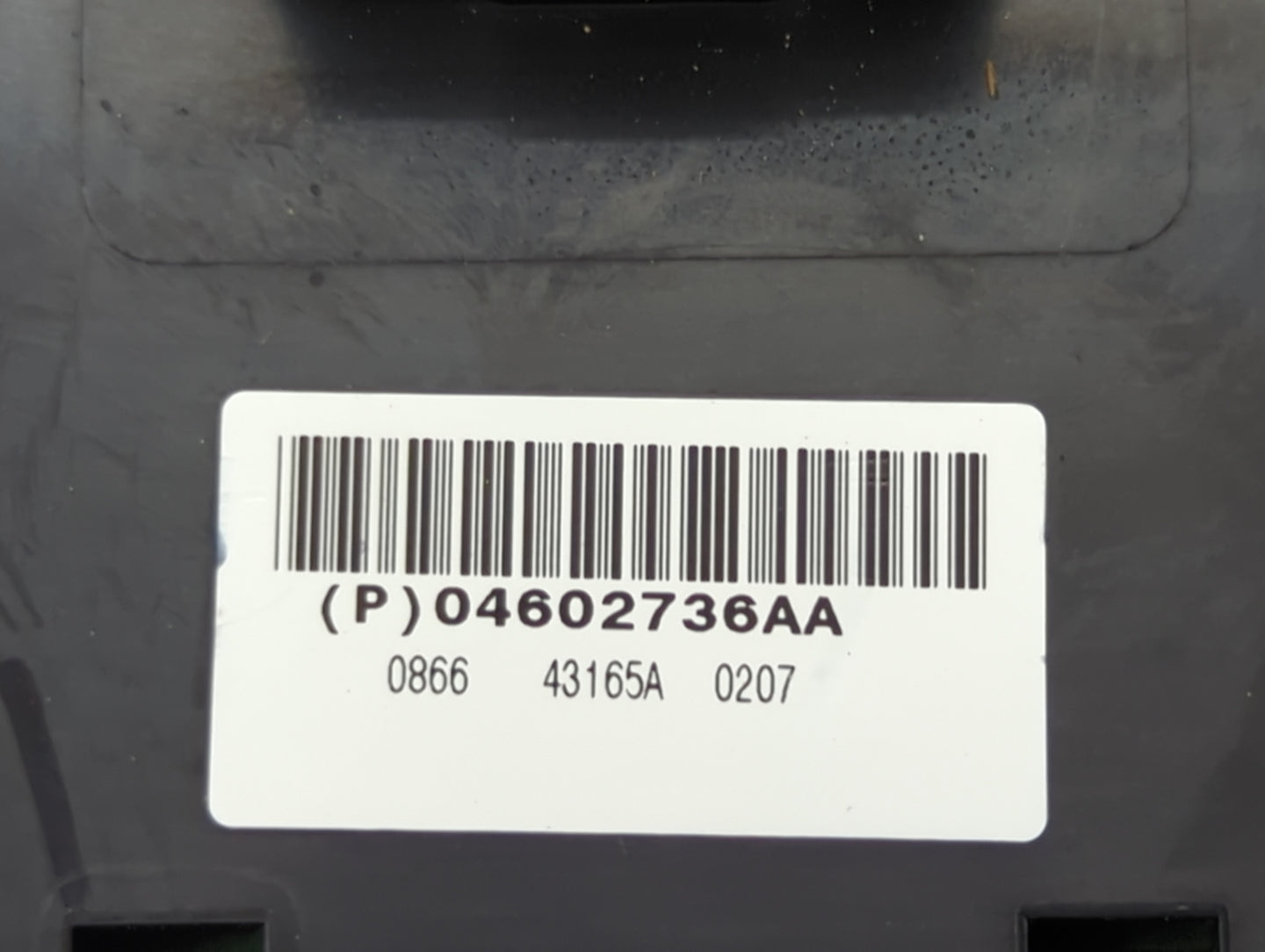 2006-2010 Chrysler 300 Master Power Window Switch Replacement Driver Side Left P/N:04602736AA Fits OEM Used Auto Parts - Oem