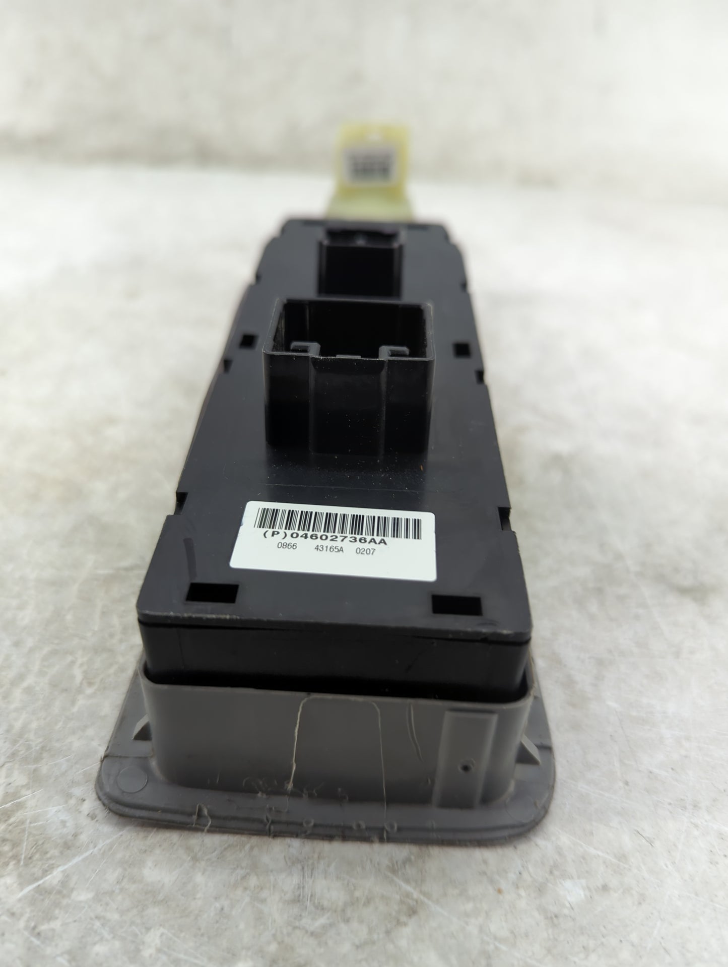2006-2010 Chrysler 300 Master Power Window Switch Replacement Driver Side Left P/N:04602736AA Fits OEM Used Auto Parts - Oem
