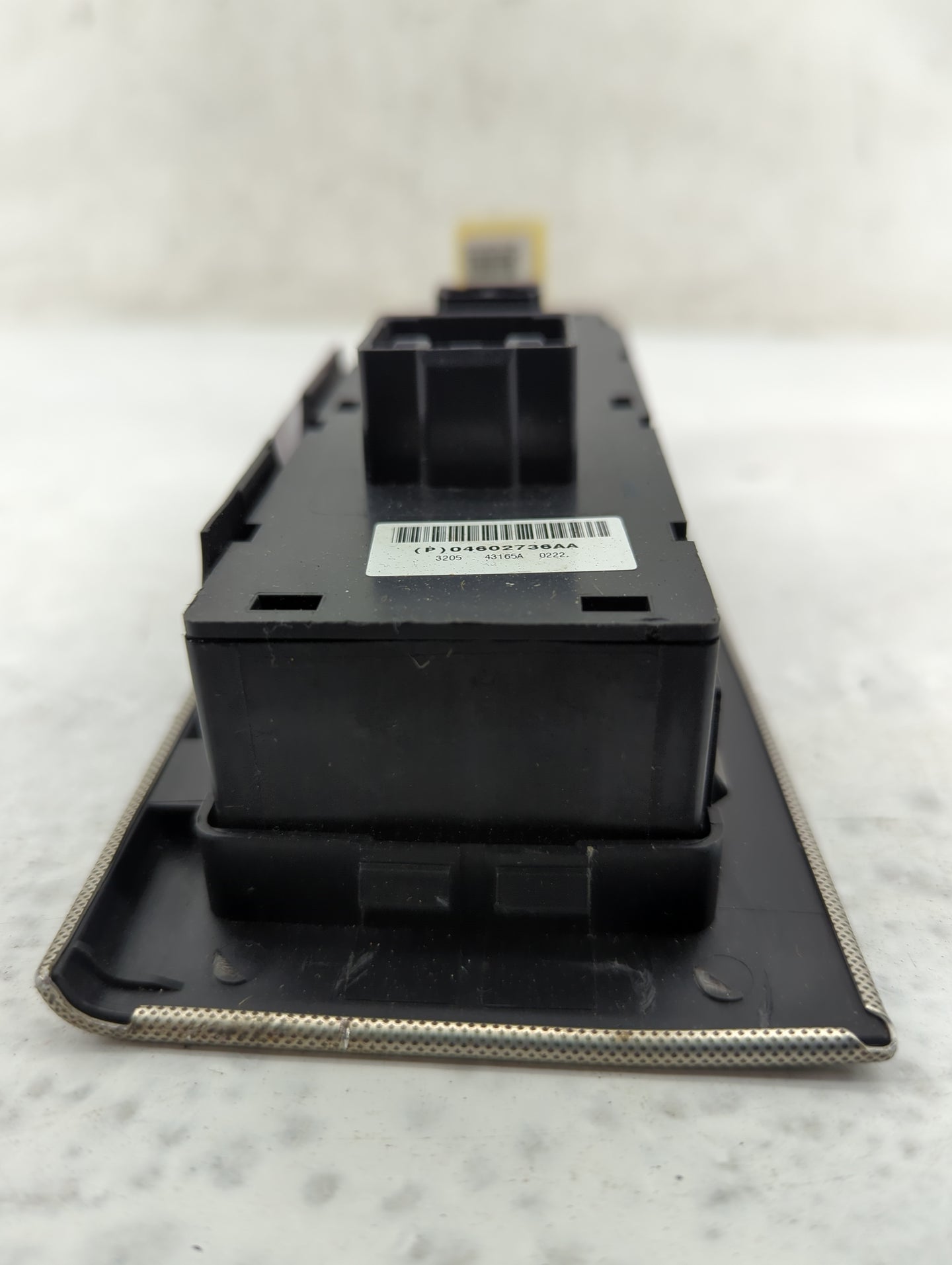 2006-2010 Chrysler 300 Master Power Window Switch Replacement Driver Side Left P/N:04602736AA Fits OEM Used Auto Parts - Oem