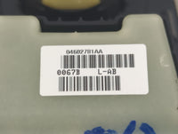 2006-2010 Chrysler 300 Master Power Window Switch Replacement Driver Side Left P/N:04602781AA 0067B Fits OEM Used Auto Parts