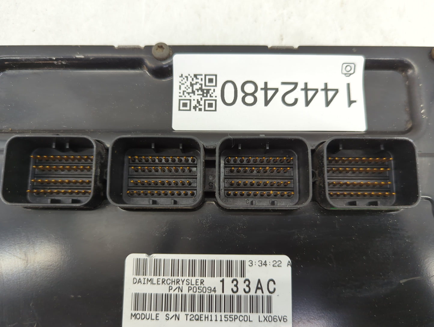 2006 Chrysler 300 PCM Engine Control Computer ECU ECM PCU OEM P/N:P05094133AC P05094696AB, 04829202AB Fits OEM Used Auto Par