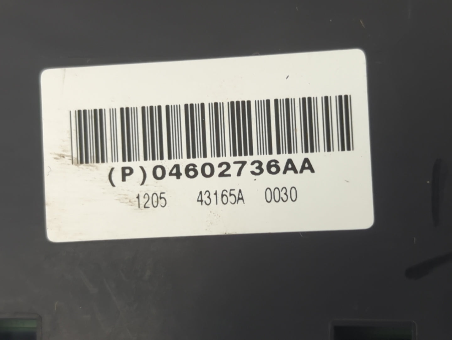 2006-2010 Chrysler 300 Master Power Window Switch Replacement Driver Side Left P/N:04602736AA Fits OEM Used Auto Parts - Oem
