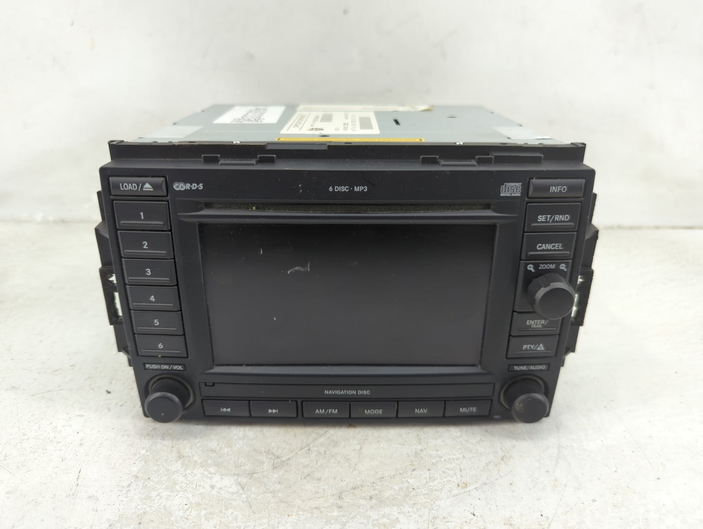 2005-2007 Chrysler 300 Radio AM FM Cd Player Receiver Replacement P/N:P56038646AL Fits Fits 2004 2005 2006 2007 OEM Used Aut