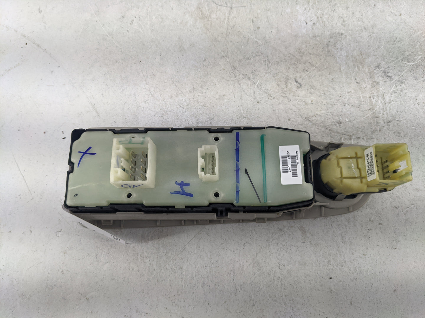 2006-2010 Chrysler 300 Master Power Window Switch Replacement Driver Side Left P/N:04602781AA Fits OEM Used Auto Parts - Oem