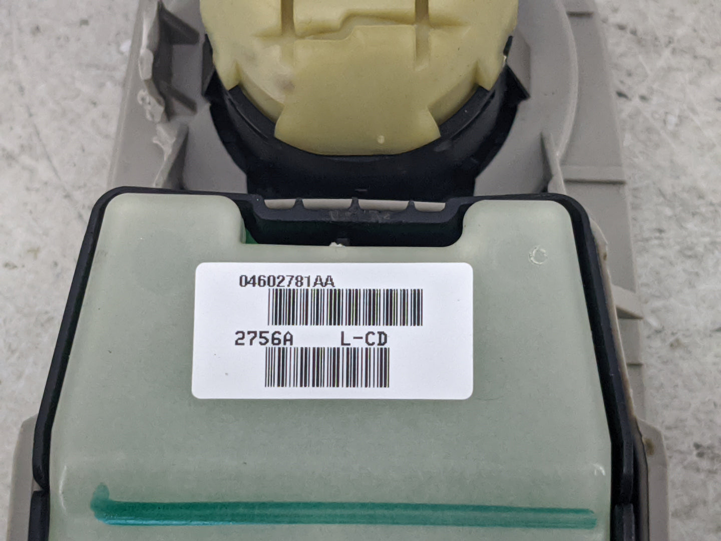 2006-2010 Chrysler 300 Master Power Window Switch Replacement Driver Side Left P/N:04602781AA Fits OEM Used Auto Parts - Oem