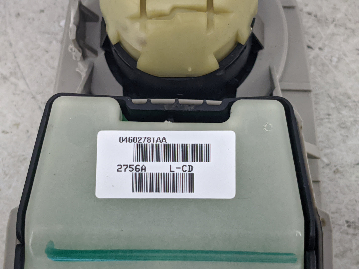 2006-2010 Chrysler 300 Master Power Window Switch Replacement Driver Side Left P/N:04602781AA Fits OEM Used Auto Parts - Oem