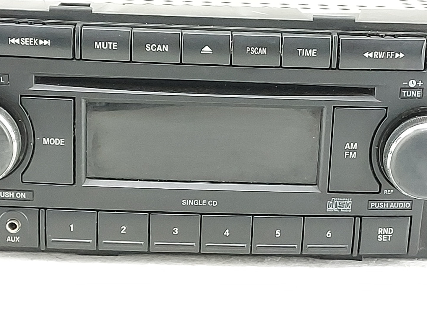 2005-2007 Chrysler 300 Radio AM FM Cd Player Receiver Replacement P/N:P05064171AG Fits Fits 2005 2006 2007 2008 2009 OEM Use