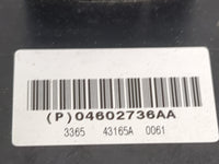 2006-2010 Chrysler 300 Master Power Window Switch Replacement Driver Side Left P/N:04602736AA Fits OEM Used Auto Parts - Oem