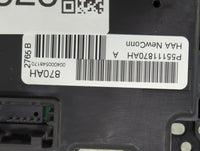 2005-2007 Chrysler 300 Climate Control Module Temperature AC/Heater Replacement P/N:P55111870AH 55111870AH Fits OEM Used Aut