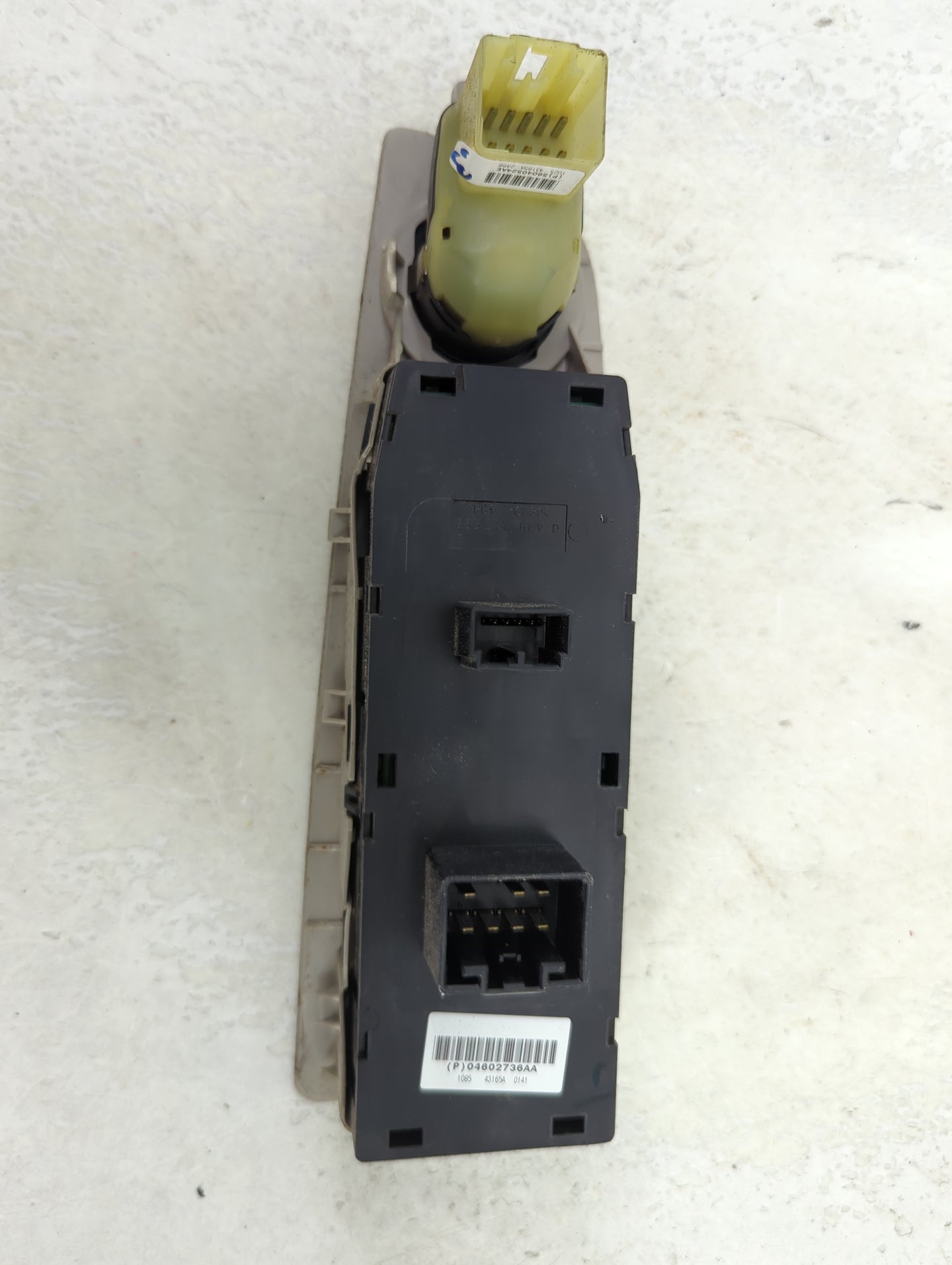 2006-2010 Chrysler 300 Master Power Window Switch Replacement Driver Side Left P/N:04802736AA 04602736AA Fits OEM Used Auto 