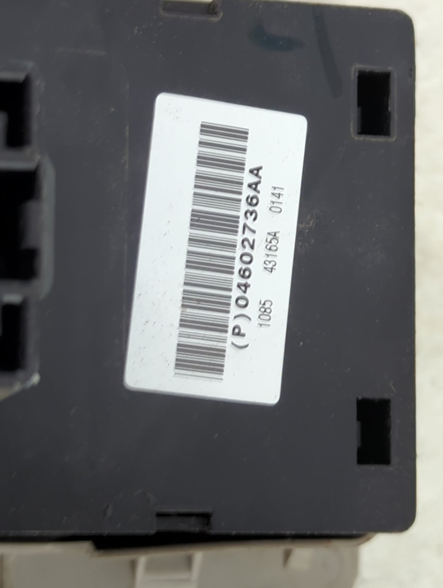 2006-2010 Chrysler 300 Master Power Window Switch Replacement Driver Side Left P/N:04802736AA 04602736AA Fits OEM Used Auto 