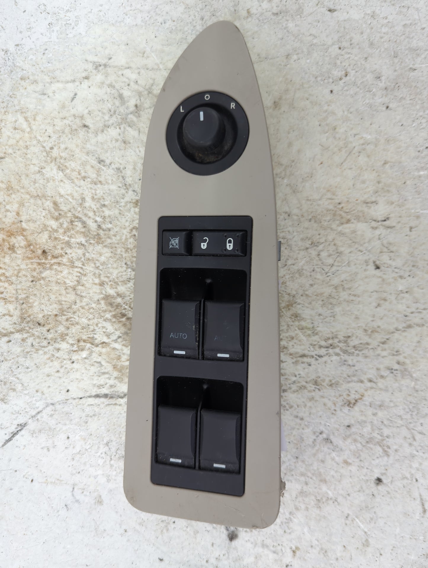2006-2010 Chrysler 300 Master Power Window Switch Replacement Driver Side Left P/N:04602781AA 2878A Fits OEM Used Auto Parts