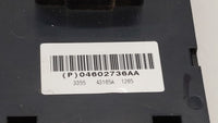 2006-2010 Chrysler 300 Master Power Window Switch Replacement Driver Side Left P/N:04602781AA 56040694AD Fits OEM Used Auto 