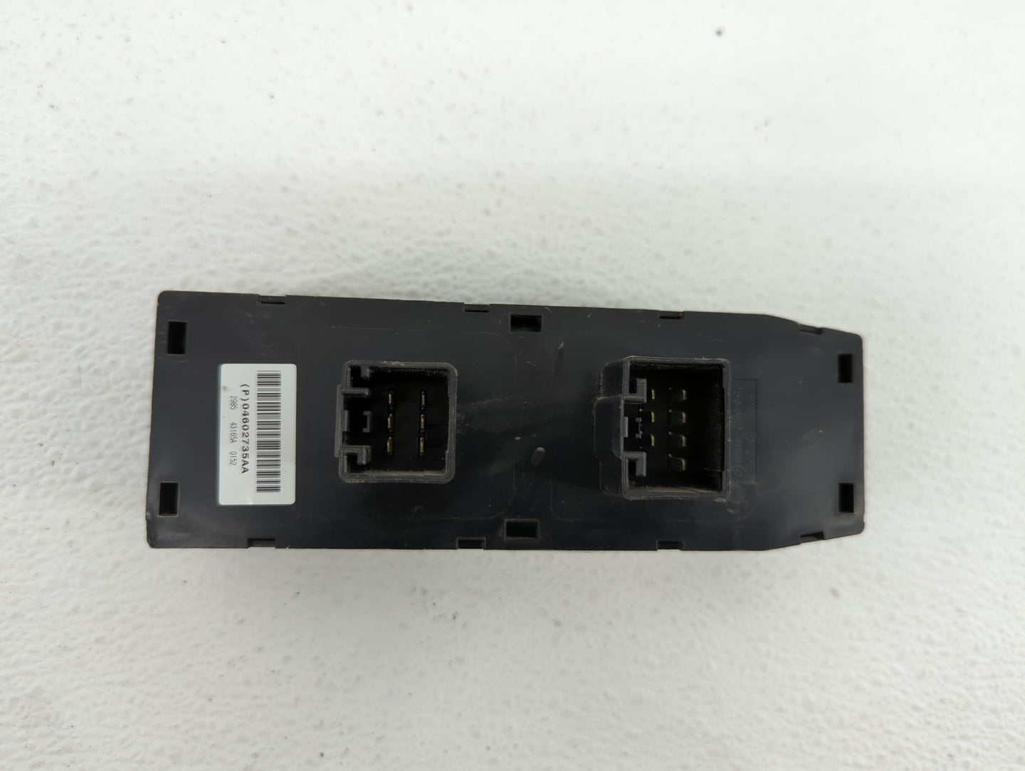 2006 Chrysler 300 Master Power Window Switch Replacement Driver Side Left P/N:L0164833 1053092BD1AB, 04602742AA, 04602735AA 