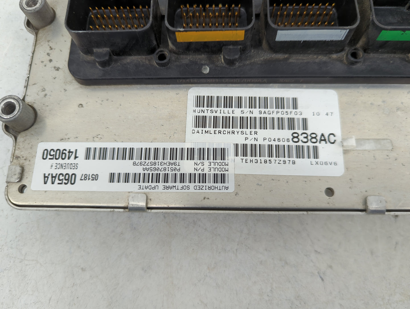2006 Chrysler 300 PCM Engine Control Computer ECU ECM PCU OEM Fits OEM Used Auto Parts - Oemusedautoparts1.com