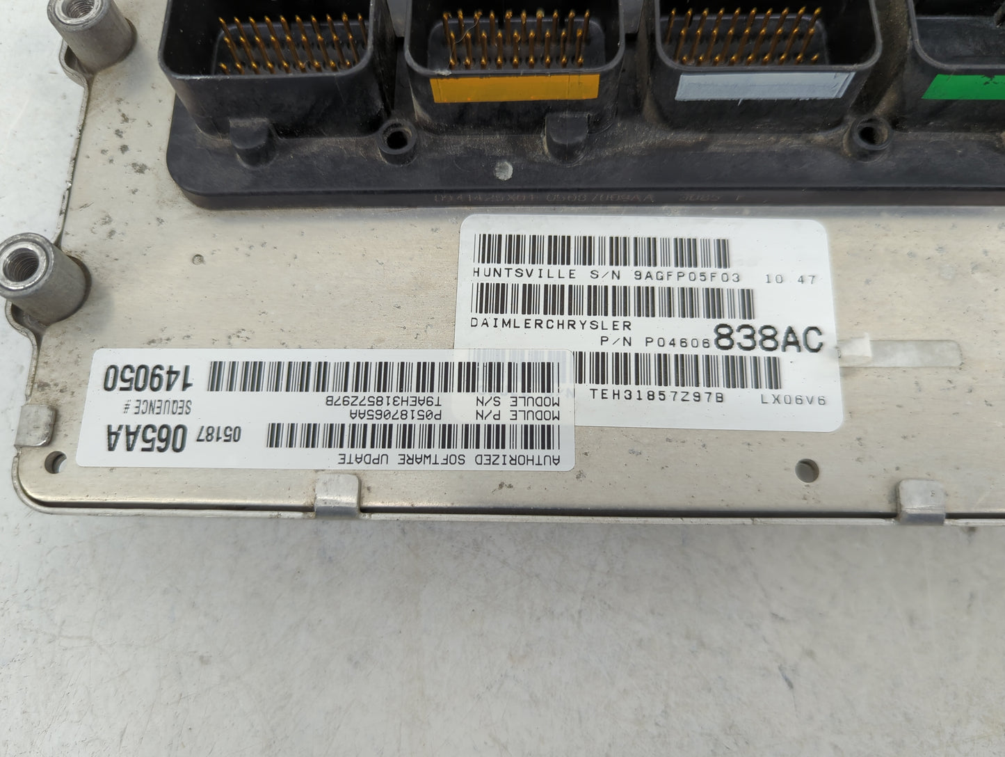 2006 Chrysler 300 PCM Engine Control Computer ECU ECM PCU OEM Fits OEM Used Auto Parts - Oemusedautoparts1.com