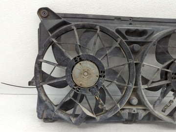 2005-2007 Chrysler 300 Left Radiator Fan Motor Assembly Black