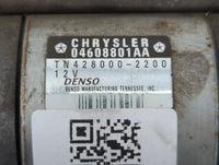 2005-2014 Chrysler 300 Car Starter Motor Solenoid OEM P/N:04608801AA Fits OEM Used Auto Parts - Oemusedautoparts1.com