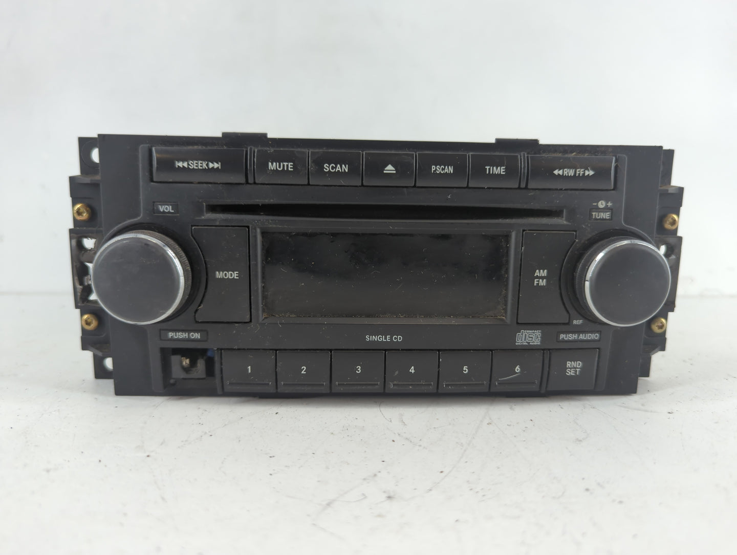2005-2007 Chrysler 300 Radio AM FM Cd Player Receiver Replacement P/N:P05064171AG Fits Fits 2005 2006 2007 2008 2009 OEM Use