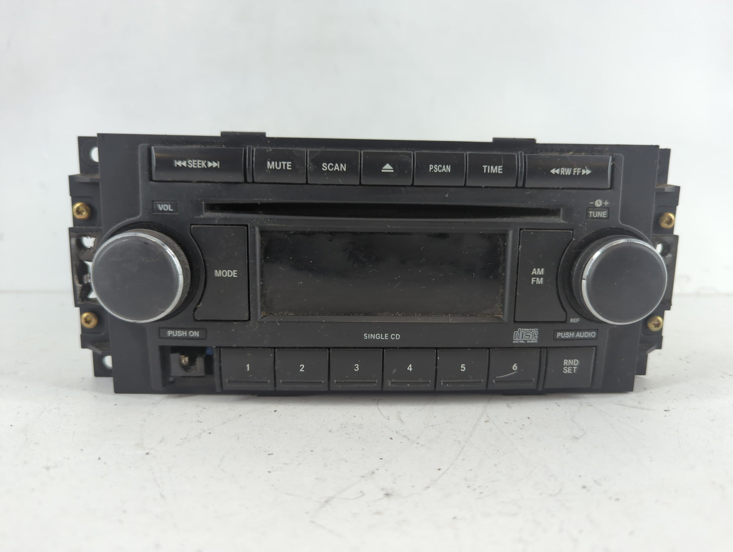 2005-2007 Chrysler 300 Radio AM FM Cd Player Receiver Replacement P/N:P05064171AG Fits Fits 2005 2006 2007 2008 2009 OEM Use