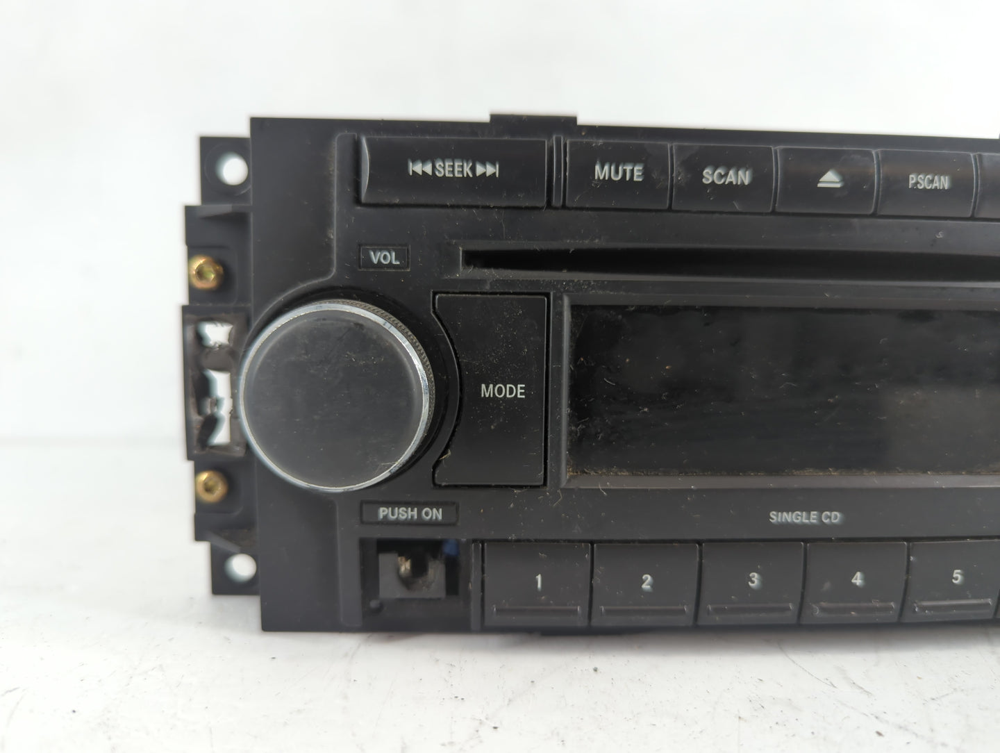 2005-2007 Chrysler 300 Radio AM FM Cd Player Receiver Replacement P/N:P05064171AG Fits Fits 2005 2006 2007 2008 2009 OEM Use