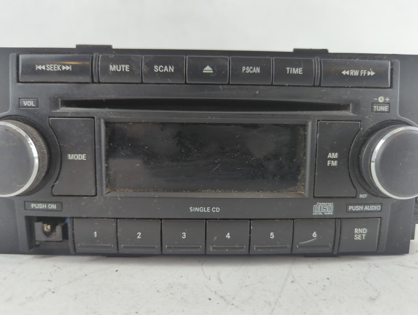 2005-2007 Chrysler 300 Radio AM FM Cd Player Receiver Replacement P/N:P05064171AG Fits Fits 2005 2006 2007 2008 2009 OEM Use