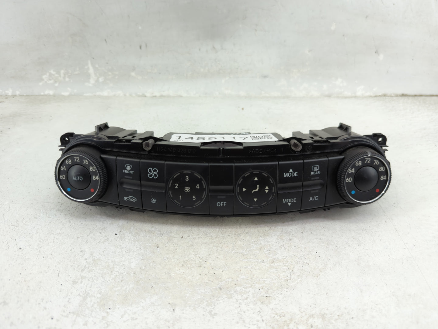 2006 Chrysler E Class Climate Control Module Temperature AC/Heater Replacement P/N:211 830 1885 Fits OEM Used Auto Parts - O