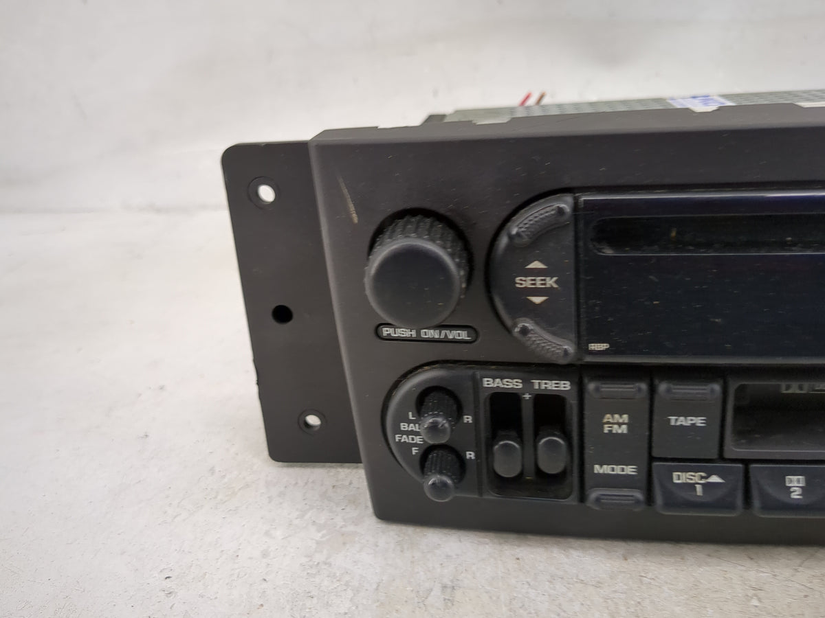 2004-2008 Chrysler Pacifica Radio AM FM Cd Player Receiver Replacement P/N:P05094468AC Fits Fits 2004 2005 2006 2007 2008 OE