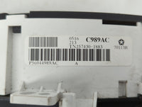 2006 Chrysler Pacifica Instrument Cluster Speedometer Gauges P/N:P56044989AC P56044989AE, P56044992AC Fits OEM Used Auto Par