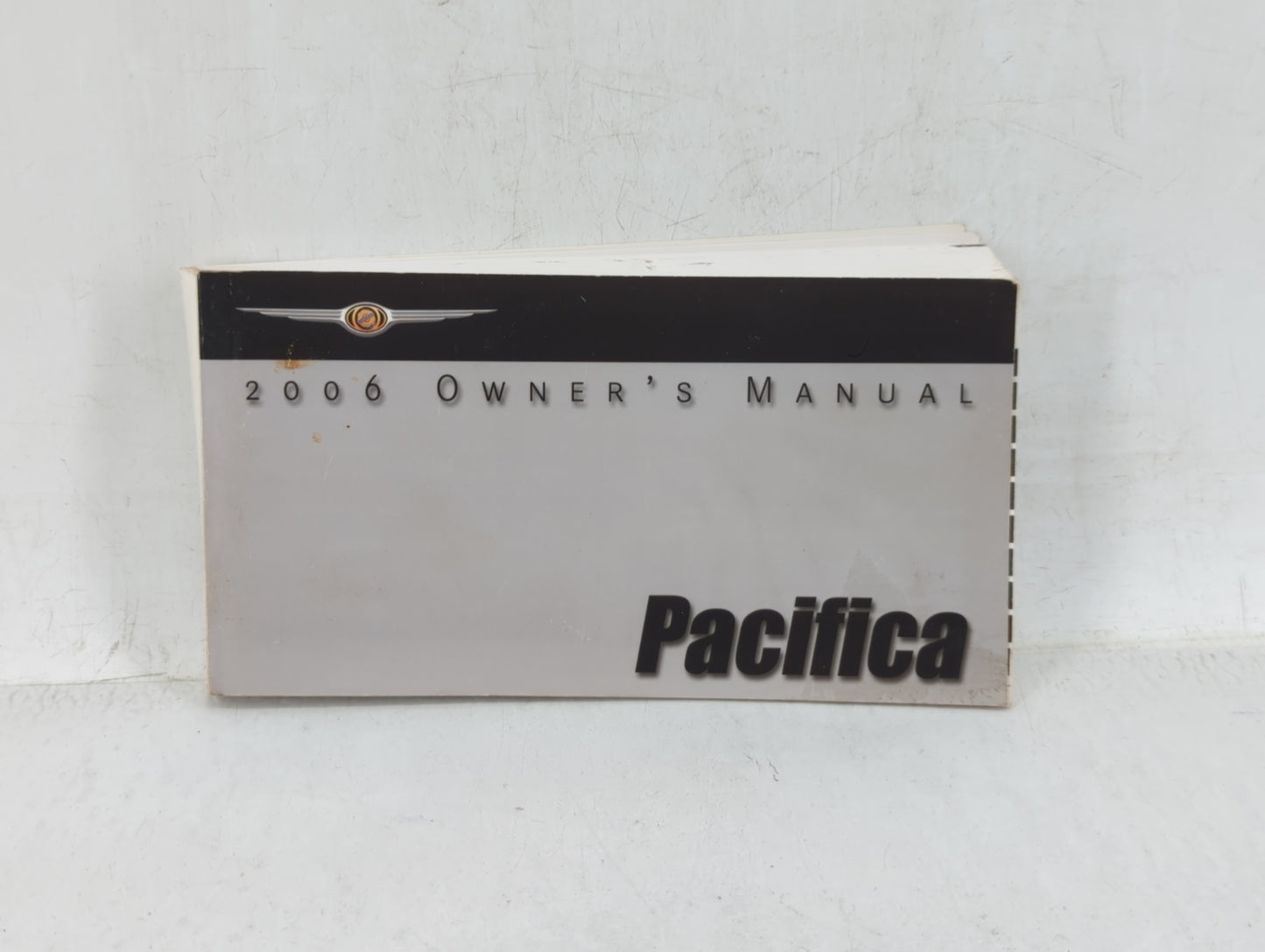 2006 Chrysler Pacifica Owners Manual Book Guide OEM Used Auto Parts - Oemusedautoparts1.com