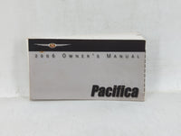 2006 Chrysler Pacifica Owners Manual Book Guide OEM Used Auto Parts - Oemusedautoparts1.com