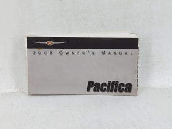 compare product 2006 Chrysler Pacifica Owners Manual Book Guide OEM Used Auto Parts