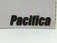 2006 Chrysler Pacifica Owners Manual Book Guide OEM Used Auto Parts - Oemusedautoparts1.com