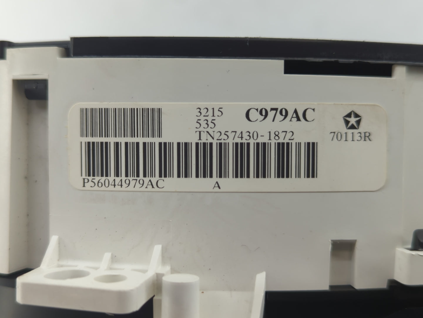 2006 Chrysler Pacifica Instrument Cluster Speedometer Gauges P/N:P56044979AC Fits OEM Used Auto Parts - Oemusedautoparts1.co