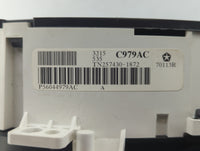 2006 Chrysler Pacifica Instrument Cluster Speedometer Gauges P/N:P56044979AC Fits OEM Used Auto Parts - Oemusedautoparts1.co