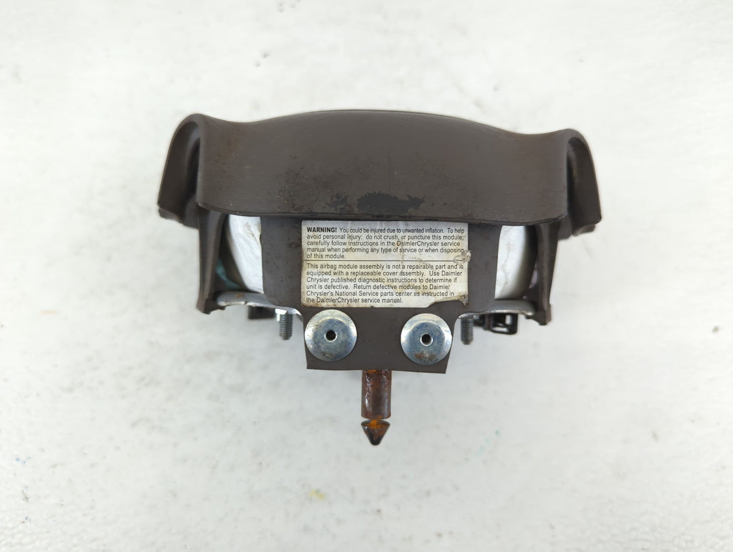 2006 Chrysler Pt Cruiser Air Bag Driver Left Steering Wheel Mounted P/N:P0UV77WL8AB 73427A Fits OEM Used Auto Parts - Oemuse