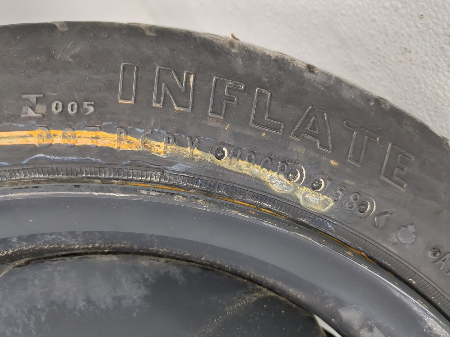 2001-2006 Chrysler Sebring Spare Donut Tire Wheel Rim Oem - Oemusedautoparts1.com