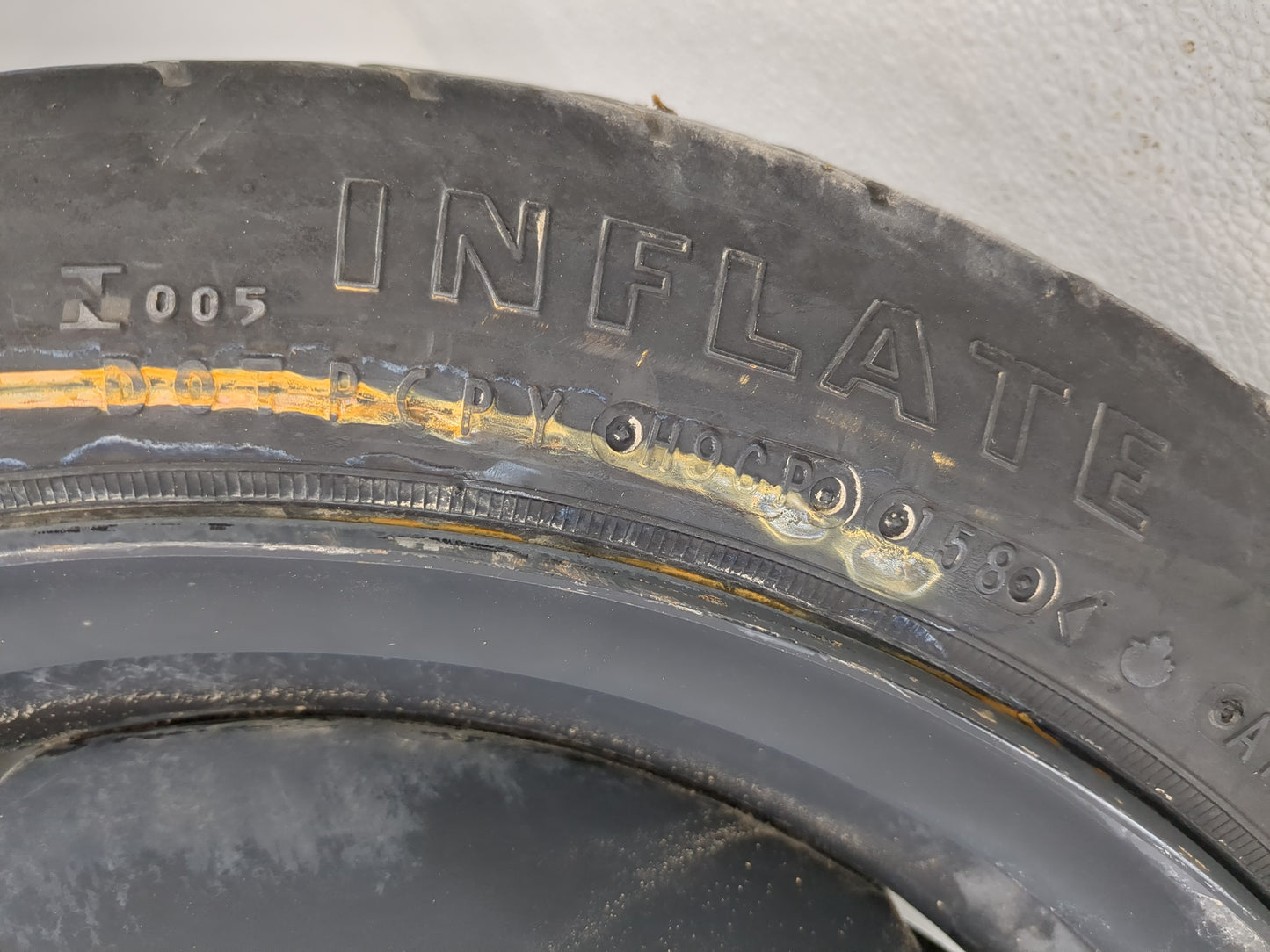2001-2006 Chrysler Sebring Spare Donut Tire Wheel Rim Oem - Oemusedautoparts1.com