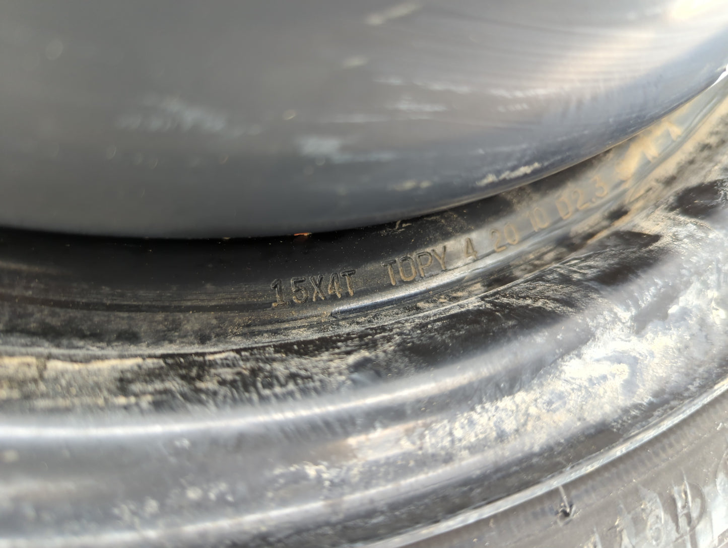 2001-2006 Chrysler Sebring Spare Donut Tire Wheel Rim Oem - Oemusedautoparts1.com