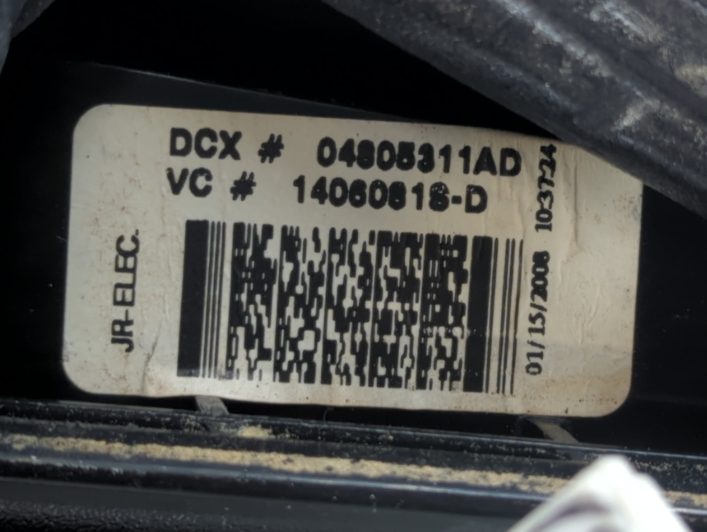 2003-2006 Chrysler Sebring Driver Side View Mirror - Left Door Mirror OEM Used - Oemusedautoparts1.com