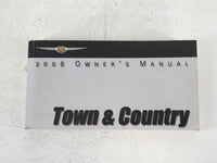 2006 Chrysler Town & Country Owners Manual Book Guide P/N:81-026-0616 OEM Used Auto Parts - Oemusedautoparts1.com
