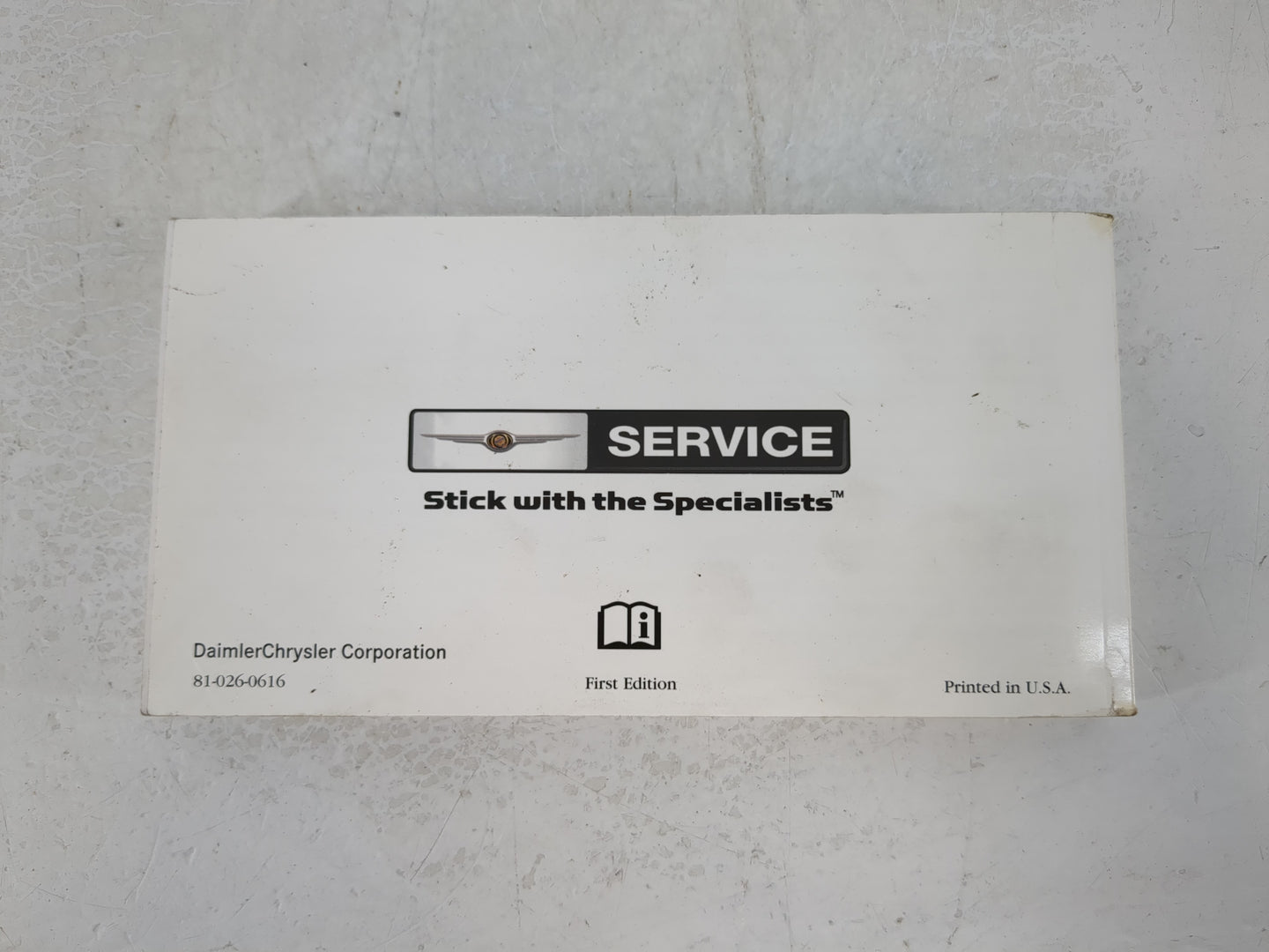 2006 Chrysler Town & Country Owners Manual Book Guide P/N:81-026-0616 OEM Used Auto Parts - Oemusedautoparts1.com