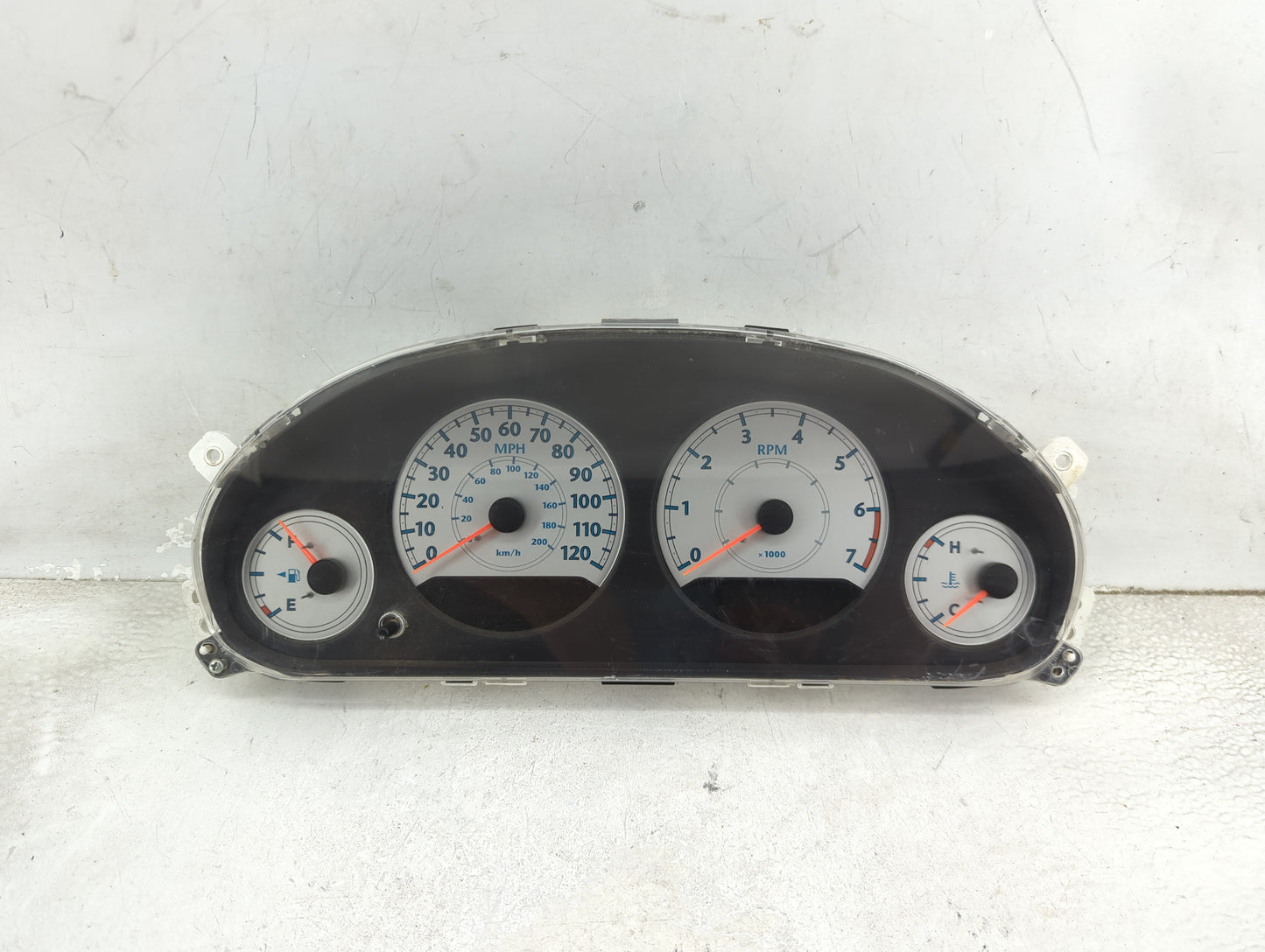 2006-2007 Chrysler Town & Country Instrument Cluster Speedometer Gauges P/N:P56044975AD R975AD Miles: Fits Fits 2006 2007 OE