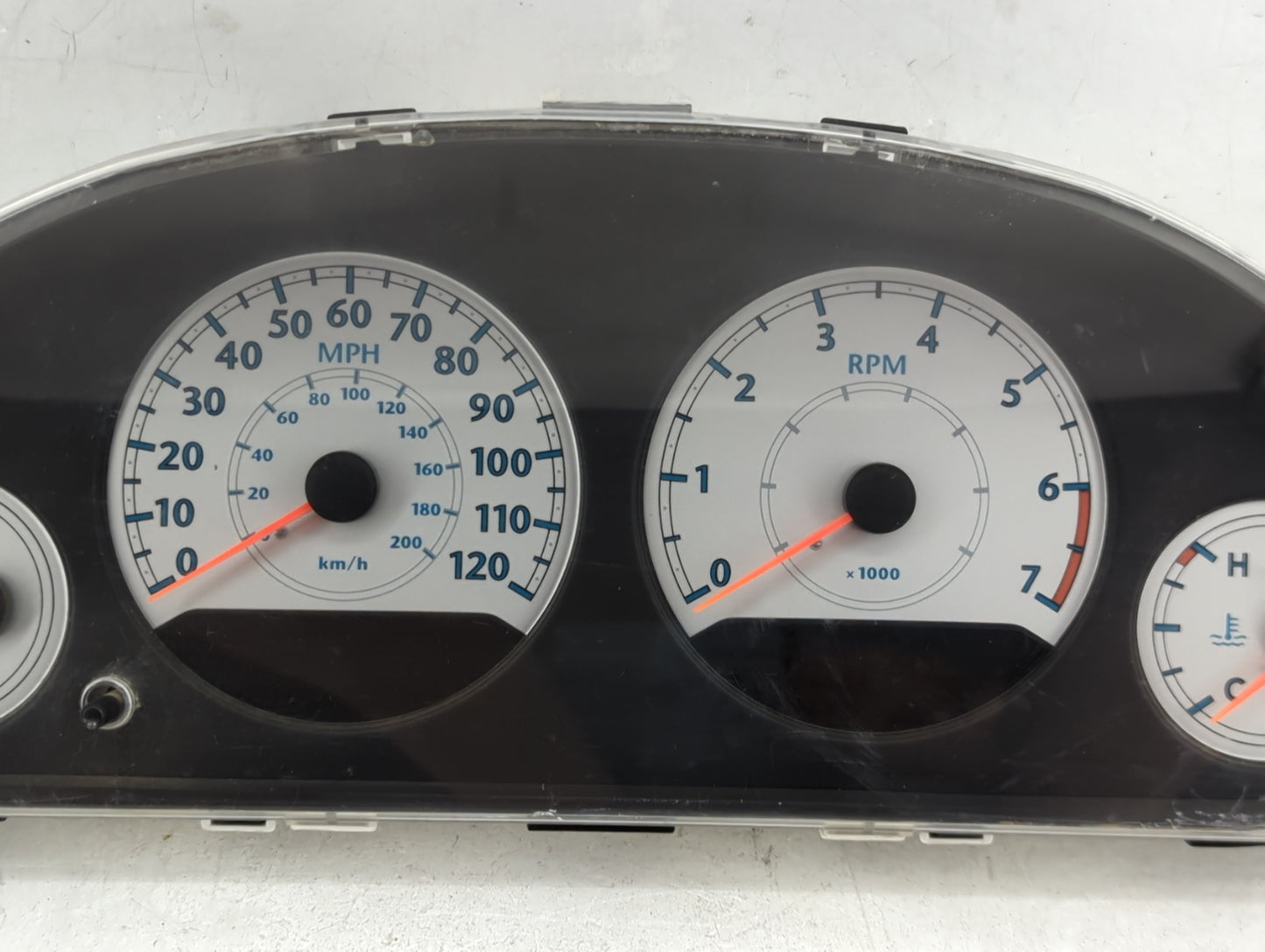 2006-2007 Chrysler Town & Country Instrument Cluster Speedometer Gauges P/N:P56044975AD R975AD Miles: Fits Fits 2006 2007 OE
