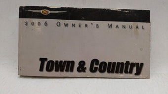 compare product 2006 Chrysler Town & Country Owners Manual Book Guide OEM Used Auto Parts